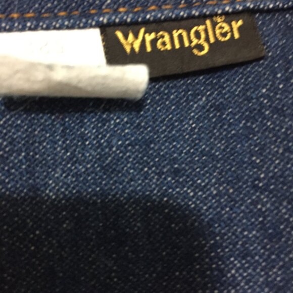 VINTAGE WRANGLER HIGH RISE JEANS SIZE 30X34 - Picture 12 of 13